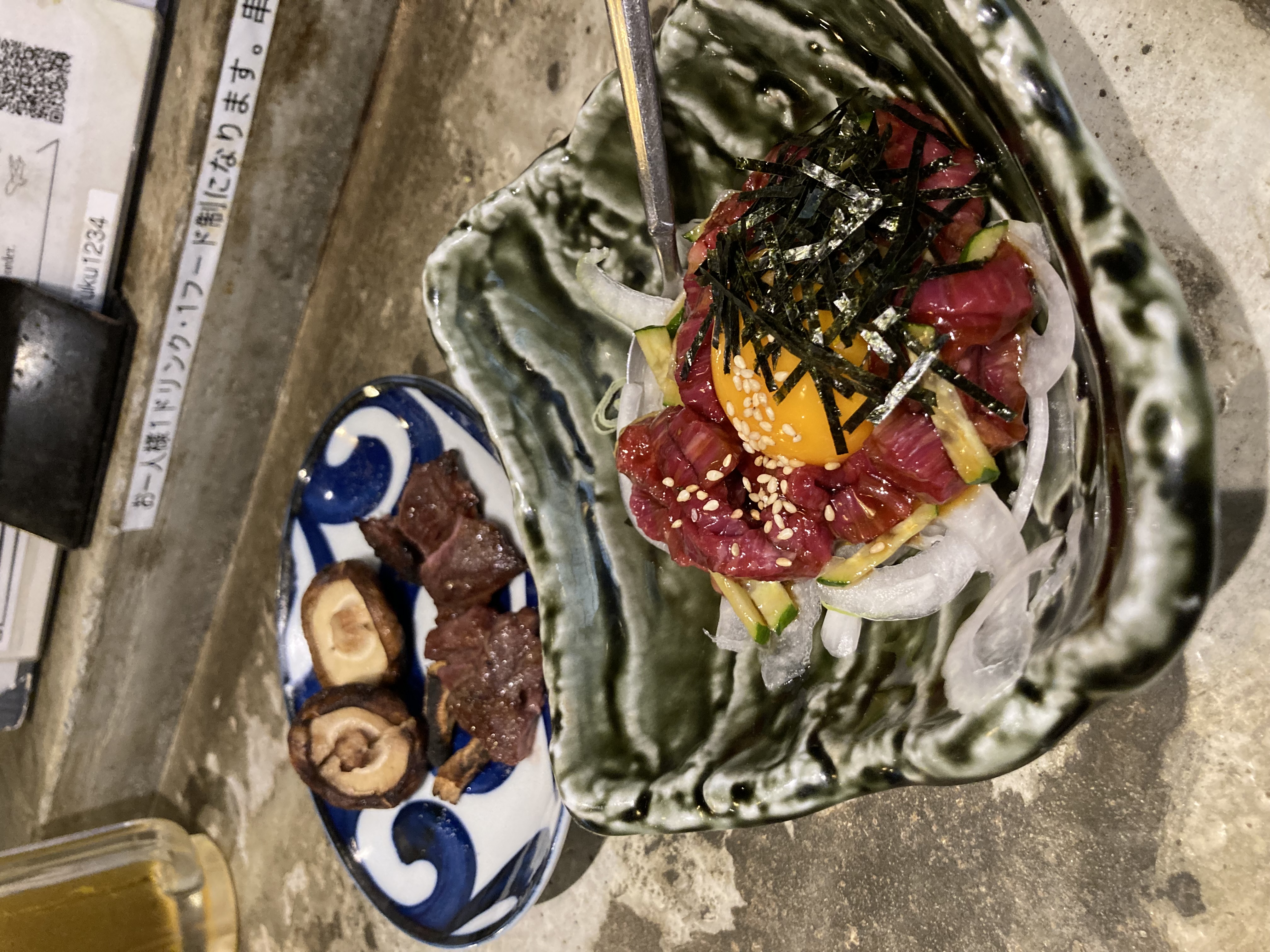 Another dish ordered at an izakaya in Yoyogi